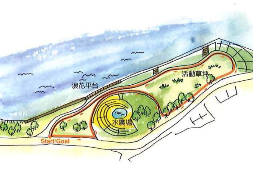 八斗子潮境公園-海邊暖風輕襲