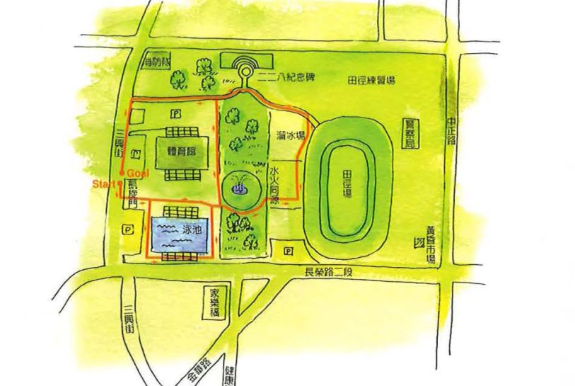 台南縣體育館-傳遞運動家的精神