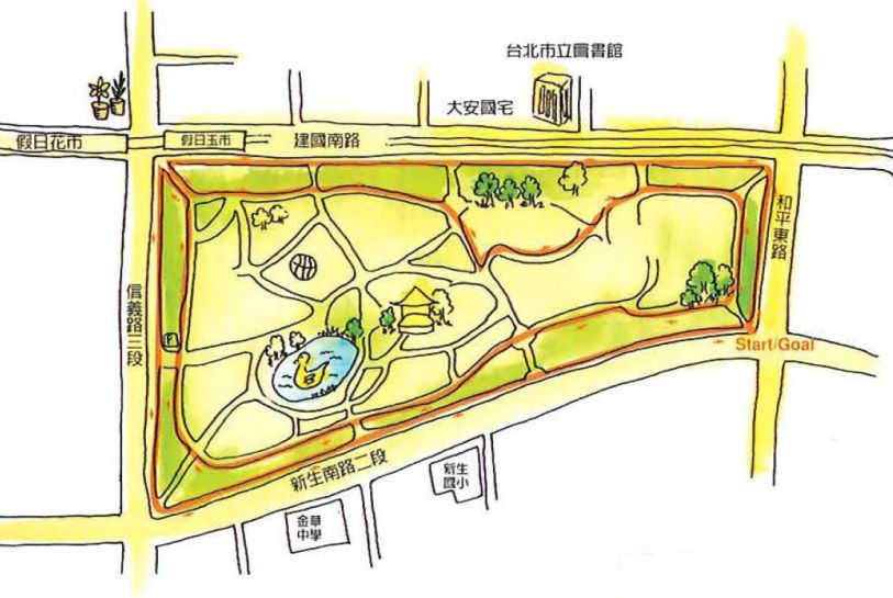 大安森林公園-都市中的綠色精靈