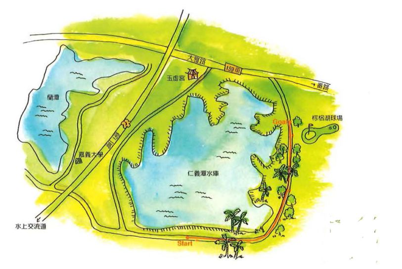 仁義潭水庫-碧綠千頃清麗宜人