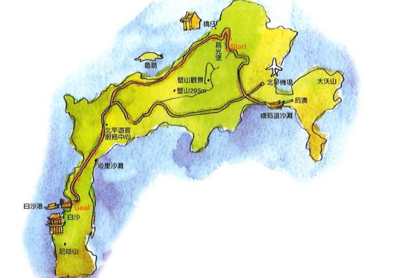北竿環島北路-傳統漁村的純樸樣貌