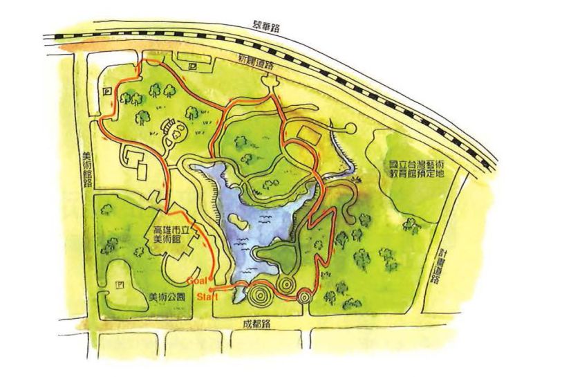 高雄市立美術館-豐富的生態景觀