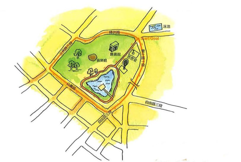台中公園-歷史悠久的古早公園